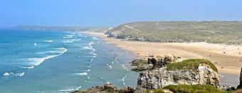 8 Droskyn Castle  - Perranporth,  