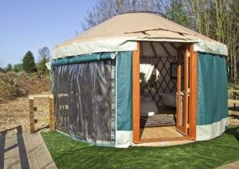 The Lakeside Yurt Dogs-welcome Cottage, Beckford, Cotswolds   - Beckford,  