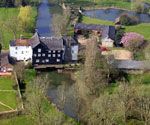 Mendham Mill - the house over a river  - Mendham, Harleston,  