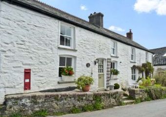 Post Box Family Cottage, Lower Metherell, South West England   - Lower Metherell,  