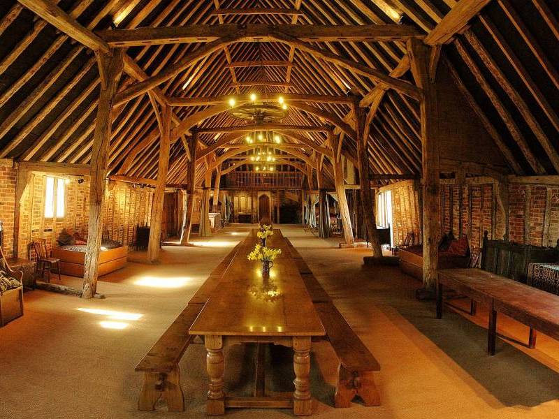 Tudor Barn, Lavenham, Suffolk, East Anglia, England