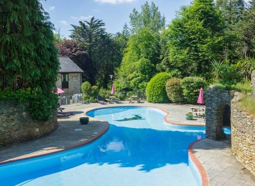Gatehouse West overlooking the outside pool.