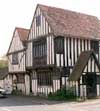 Ancient building - the Priest's House in Stratford St. Mary