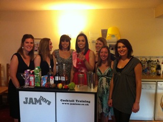 girls hen night group
