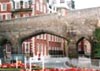 Remnants of the old city gates and walls of York