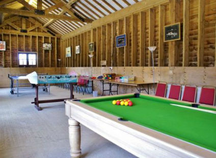 Cottage with games room facilities