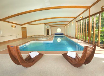 Luxurious holiday house pool
