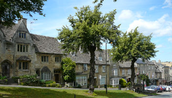 Picturesque Burford in the Cotswolds