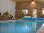 large cottage Powys mid Wales with heated indoor swimming pool