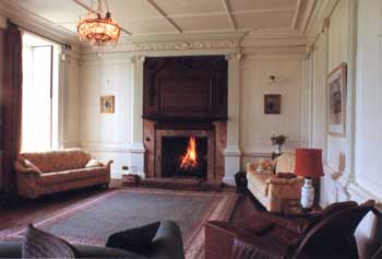 mansion rental with open fire, Ceredigion, near Cardigan, Wales
