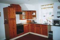The kitchen of one of Headon Farm Holiday Cottages near Scarborough, North Yorkshire