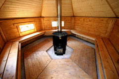 Ashe cottage with a sauna