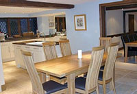 manor house dining area
