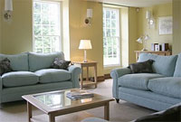 morning room in manor house leominster herefordshire