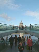 London, Millenium Bridge, Tate and lots of other things to see on your holiday
