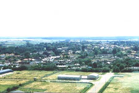 Near Kings Lynn - views towards Swaffham from the viewing gallery of the wind turbine