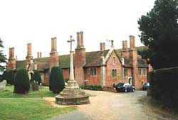 Old hospital in Long Melford Suffolk