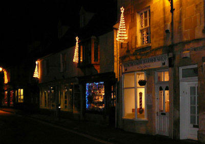 Christmas Lights in the Cotswolds