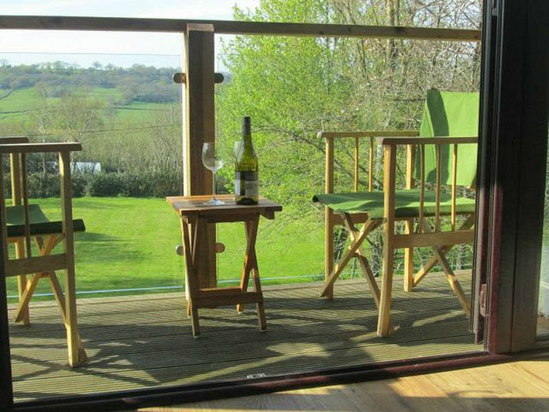 Enjoy country views on holiday