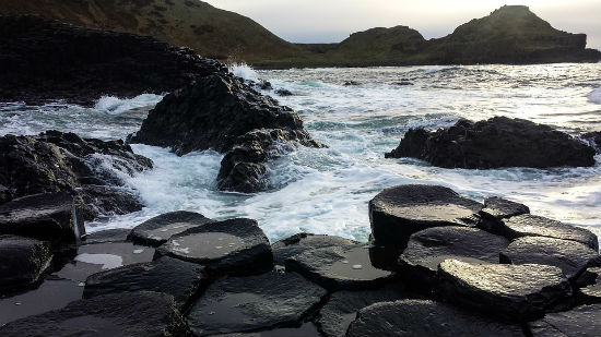 Follow in giant footsteps at the Giant's Causeway, Ireland