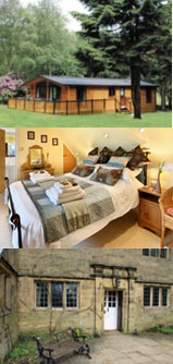 comfortable cottages log cabins peak district