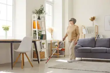 Accommodation designed for the visually impaired