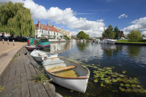 Ely waterside, Cambridgeshire