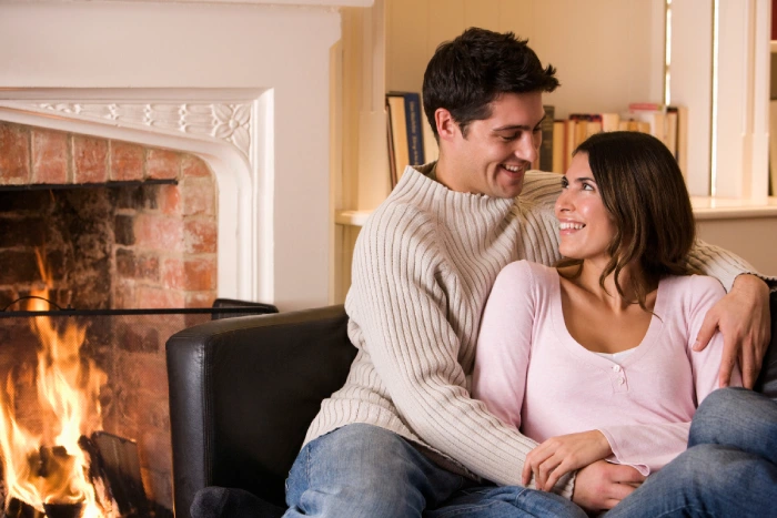 Romantic cottage with open fire