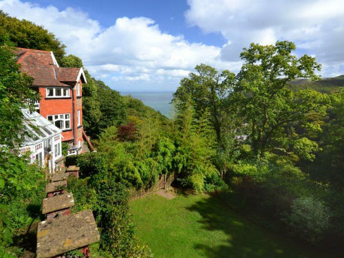 Cottage with Sea and Garden Views