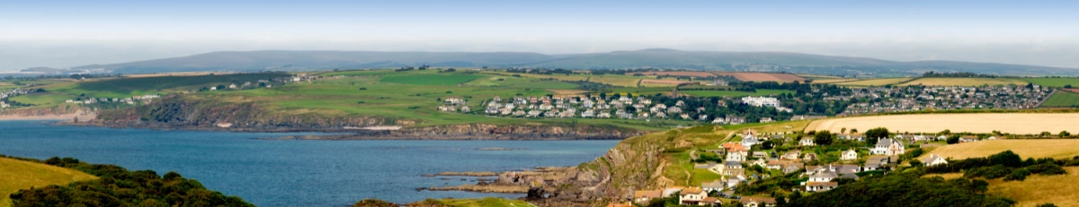 Devon coastal landscape