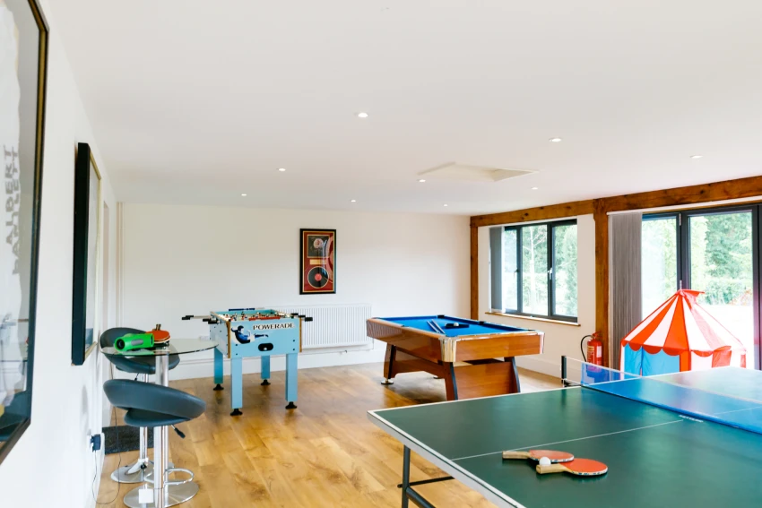 Dog-friendly rentals with games rooms