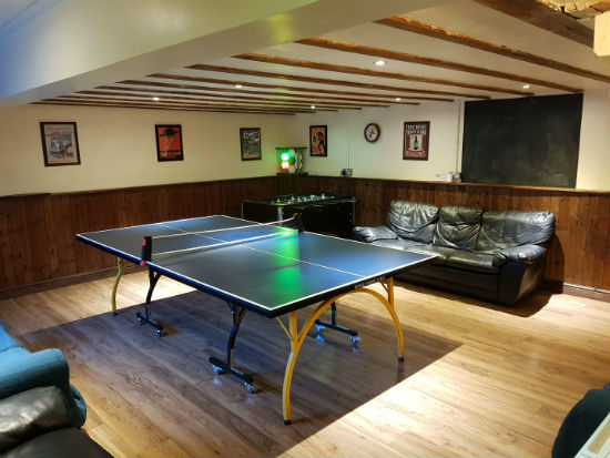 Games room facilities