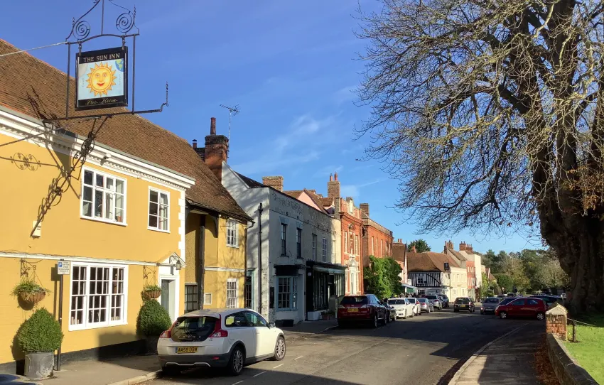Picture-perfect Dedham in Essex
