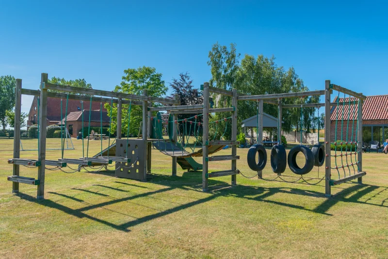 Children's play park at holiday cottage