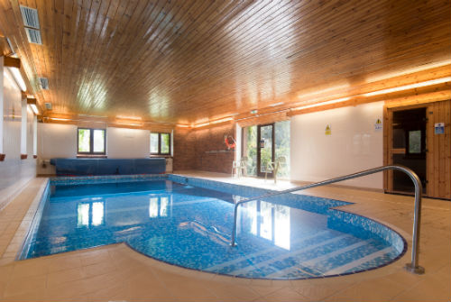 Swimming pool at farm holiday complex