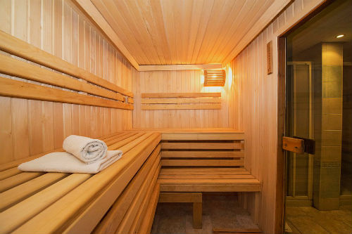 Relaxing sauna