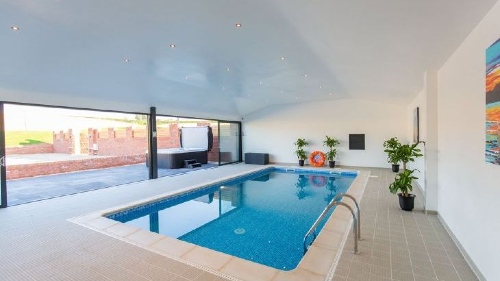 Barn conversion with pool