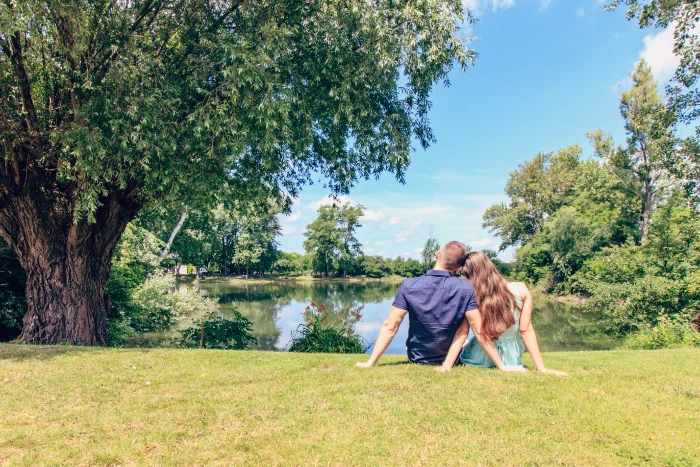 Romantic Couple on Holiday