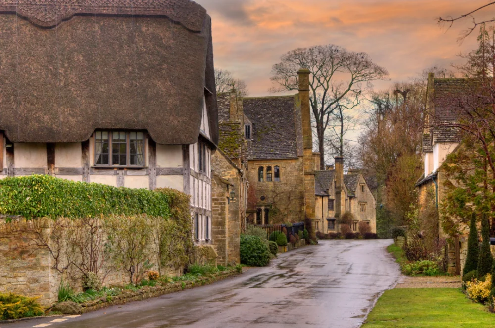 The English Cotswolds in Autumn