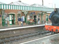 Take a steam train ride to Holt from Sheringham Station