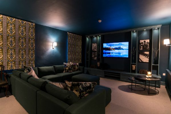 Party house with movie room