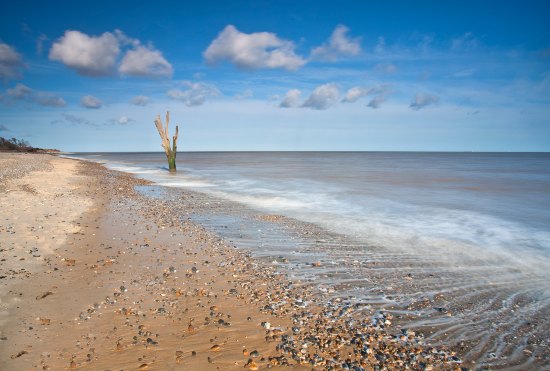 Benacre Coastline Suffolk Coast and Heaths AONB