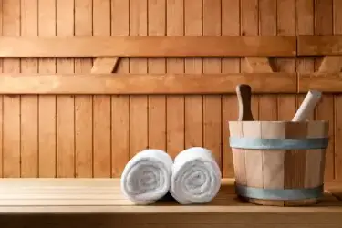 Cottages with a sauna