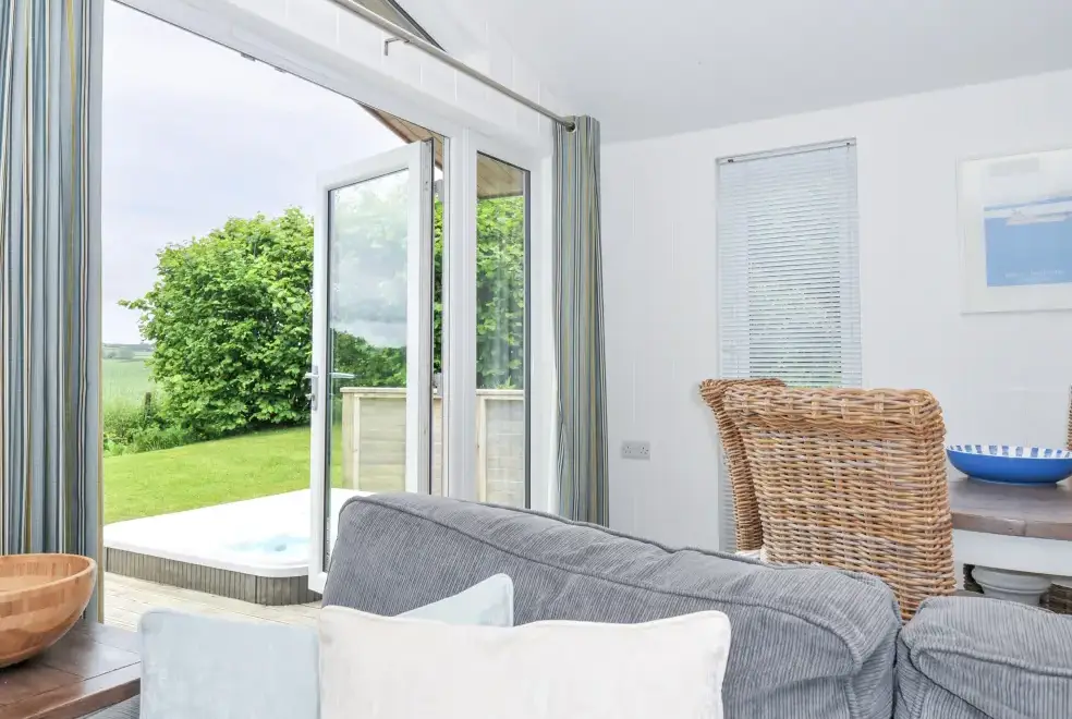 Open plan living area at 1 Horizon View