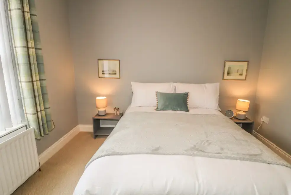 Bedroom at 1 The Moorings