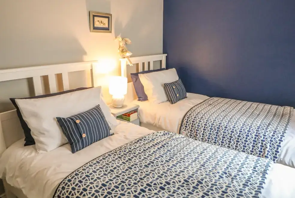 Bedroom at 1 The Moorings