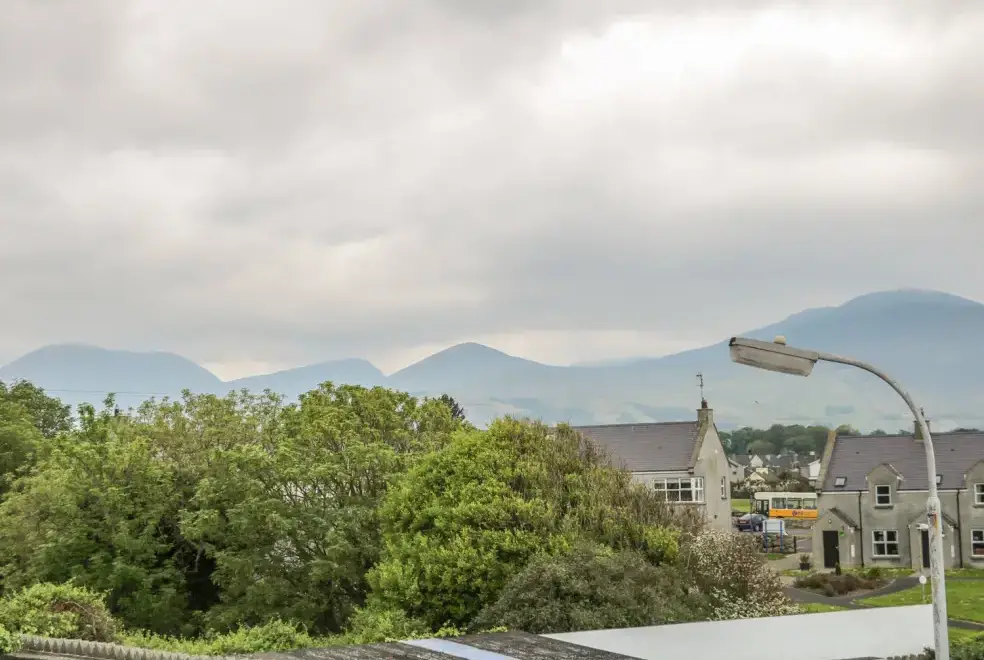 Countryside views at 1 The Moorings