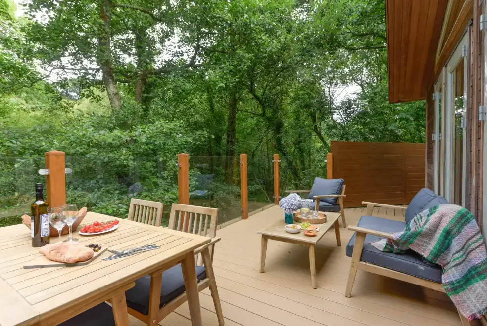 Decked area at 10 Stonerush Valley