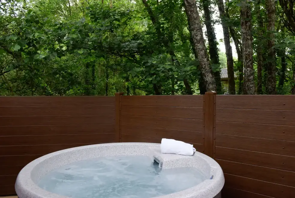 Private Hot Tub at 10 Stonerush Valley
