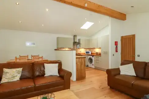Open plan living area at 14 Stonerush Valley, Cornwall